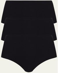 Commando - Classic High-Rise Microfiber Bikini Briefs, Pack Of 3 - Lyst