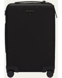 Prada - Nylon And Leather Carry-on Luggage - Lyst