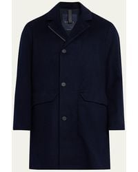Sease - Drone Wool And Cashmere Dust Coat - Lyst