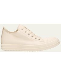 Rick Owens - Scarpe Leather Low-Top Sneakers - Lyst