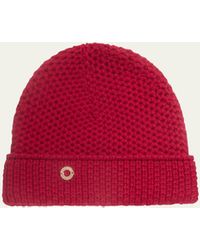 Loro Piana - Rougement Chain-knit Cashmere Beanie Hat - Lyst