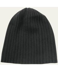 Portolano - 4-ply Cashmere Slouch Beanie Hat - Lyst