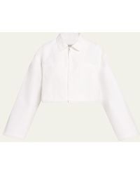 Jonathan Simkhai - Colsen Cropped Jacket - Lyst