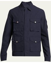 Givenchy - Cotton Ripstop Multi-pocket Shirt - Lyst