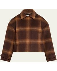 Jonathan Simkhai - Colby Plaid Jacket - Lyst