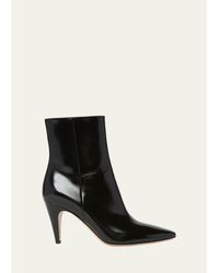 Gianvito Rossi - Amelia Patent Leather Booties - Lyst
