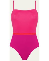 Eres - Ara Colorblock One-piece Swimsuit - Lyst