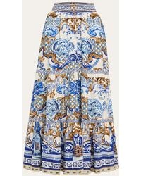 CAMILLA - Azul Adventures High-Waisted Tiered Skirt - Lyst