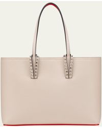 Christian Louboutin - Cabata Small Tote In Grained Leather - Lyst