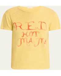 Mother - The Sinful Graphic Crewneck Tee - Lyst