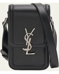 Saint Laurent - Ysl Solferino Phone Case Bag - Lyst