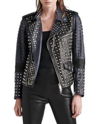 hudson jeans leather jacket