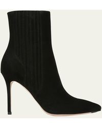 Veronica Beard - Lisa Suede Ankle Boots - Lyst