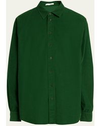 The Row - Penn Corduroy Button-front Shirt - Lyst