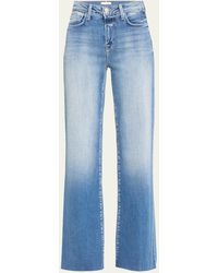 L'Agence - Scottie High Rise Wide-leg Jeans - Lyst