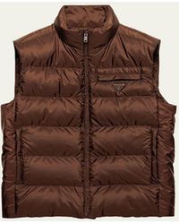 Prada - Re-Nylon Gilet - Lyst