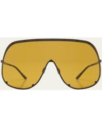 Rick Owens - Solid-frame Shield Sunglasses - Lyst