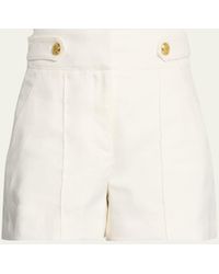 Veronica Beard - Runo Linen Tailored Shorts - Lyst