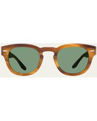 Barton Perreira - Demarco Acetate Square Sunglasses - Lyst