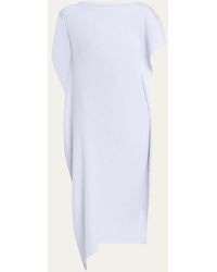 Issey Miyake - Shadow Study Pleats Solid Dress - Lyst