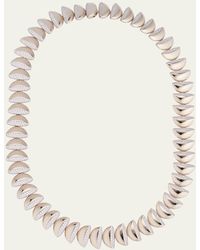 Vhernier - 18k White Gold Eclisse Endless Diamond Necklace - Lyst