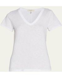 Rag & Bone - The Vee Basic T-Shirt - Lyst