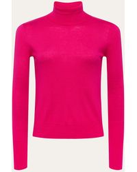 L'Agence - Flora Turtleneck Sweater - Lyst