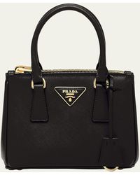 Prada - Galleria Mini Leather Top-handle Bag - Lyst