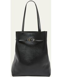 Givenchy - Voyou Medium North-south Tote Bag In Tumbled Leather - Lyst