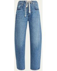 Citizens of Humanity - Brynn Drawstring Wide-leg Trouser Jeans - Lyst