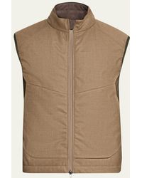Sease - Predator 3.0 Wool And Cashmere Full-Zip Vest - Lyst