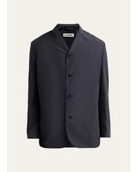 Jil Sander - Polyester Single-Breasted Sport Jacket 14 - Lyst