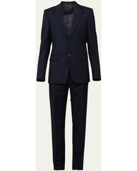 Prada - Solid Wool-mohair Suit - Lyst
