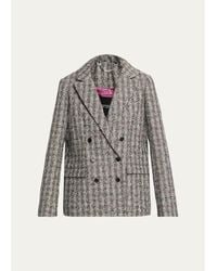 Marc Jacobs - Textured Wool-Blend Blazer - Lyst