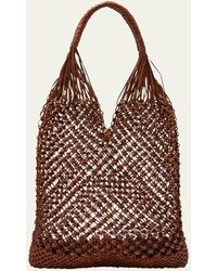 Ulla Johnson - Tulia Large Knotted Leather Tote Bag - Lyst
