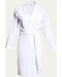 Hanro - Cotton Jersey Short Robe - Lyst