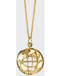Monica Rich Kosann - 18k Gold My Earth Necklace - Lyst