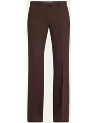 Michael Kors - Haylee Double-Crepe Flare Trousers - Lyst