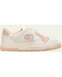 Gucci - Bicolor Leather Low-top Sneakers - Lyst