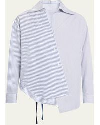 WE-AR4 - The Marbella Asymmetric Shirt - Lyst