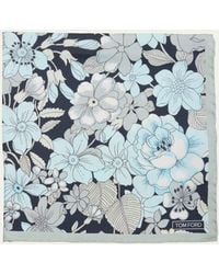 Tom Ford - Silk Twill Floral Pocket Square - Lyst
