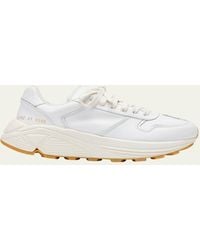 Common Projects - Premium Leather Runner Sneakers - Lyst