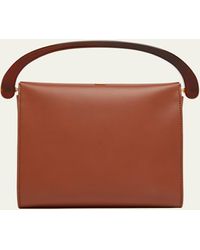 Dries Van Noten - Crisp Leather Top-handle Bag - Lyst