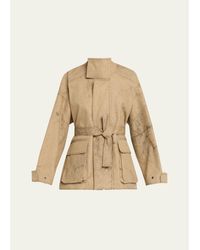 Nackiyé - Canvas Cotton Cargo Coat - Lyst