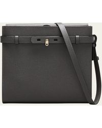 Valextra - B-tracollina Leather Shoulder Bag - Lyst