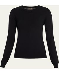 Loro Piana - Long-sleeve Cashmere Sweater - Lyst