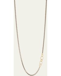 Armenta - Old World Chain Necklace With Champagne Diamonds - Lyst