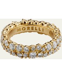 Paul Morelli - 6mm Confetti Diamond Band Ring In 18k Gold - Lyst