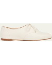 Gabriela Hearst - Maya Leather Lace-up Jazz Loafers - Lyst