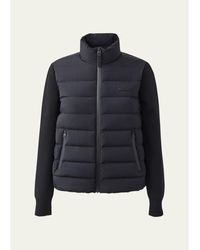 Mackage - Oceane-City Light Down Mixed-Media Jacket - Lyst